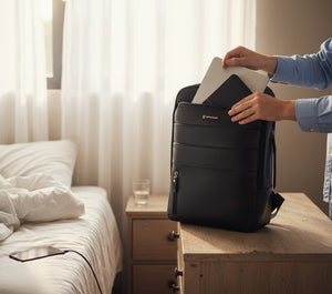LeatherBound Premium Laptop-Rucksack